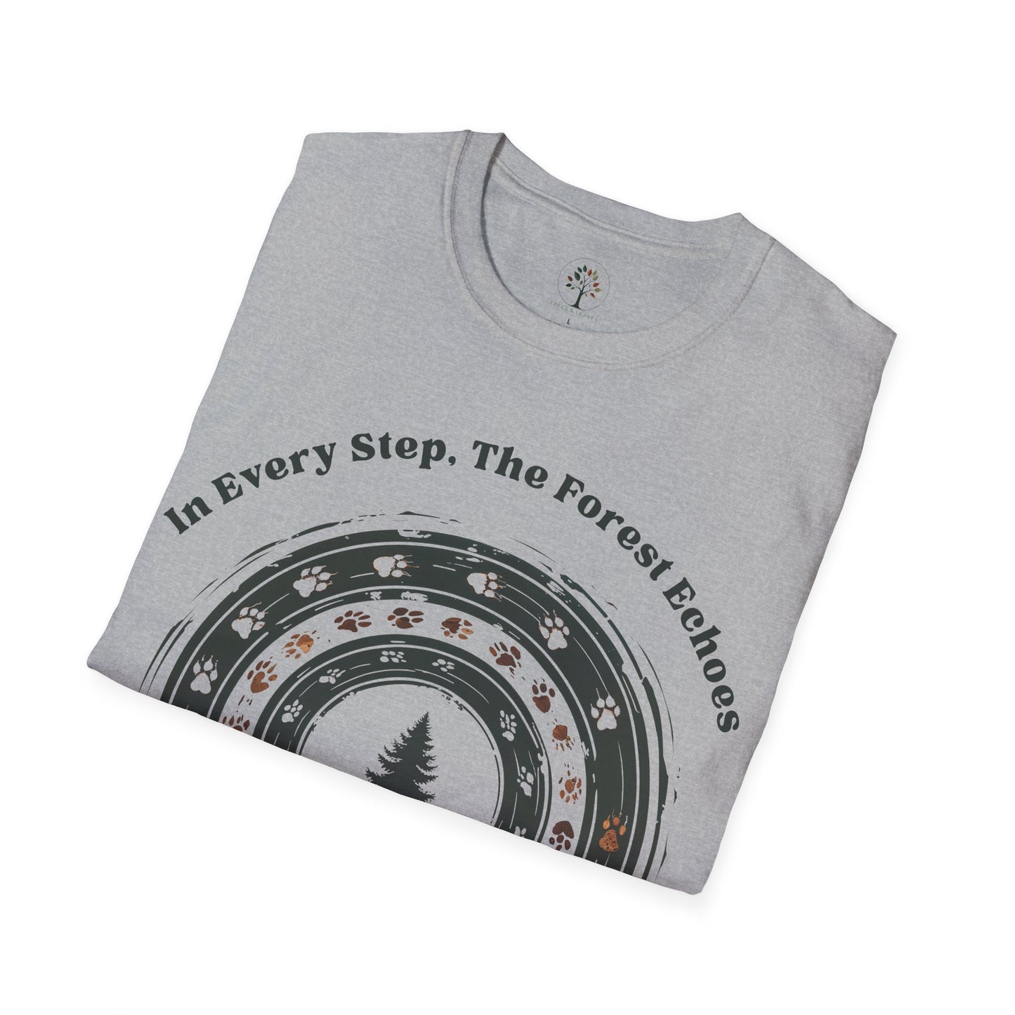 Sport Grey | In Every Step, the Forest Echoes, folded view