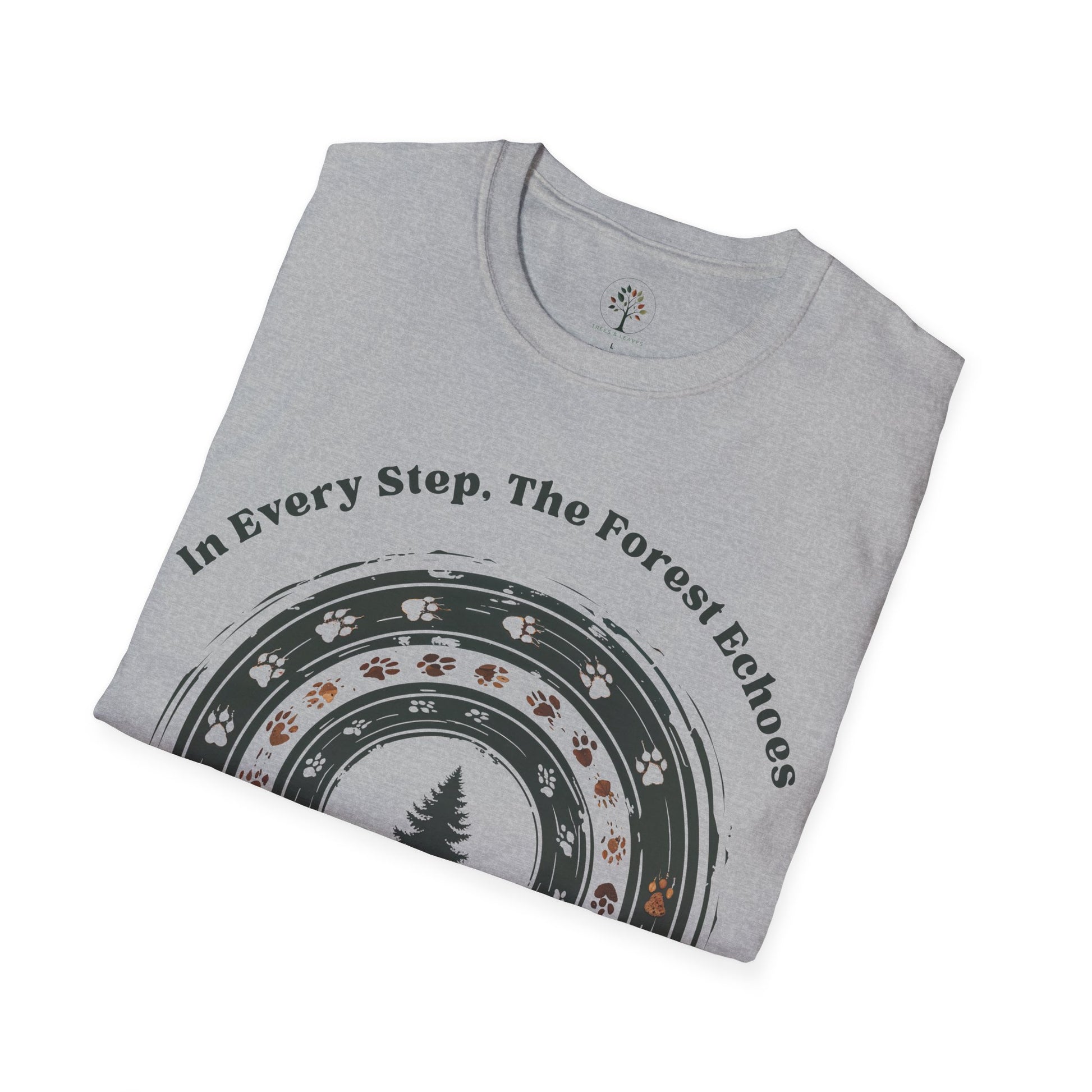 Sport Grey | In Every Step, the Forest Echoes, folded view