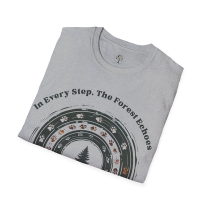 Sport Grey | In Every Step, the Forest Echoes, folded view