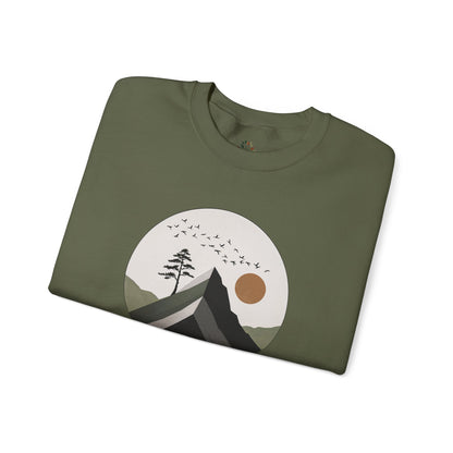 Military Green | Remain Sweatshirt, folded view