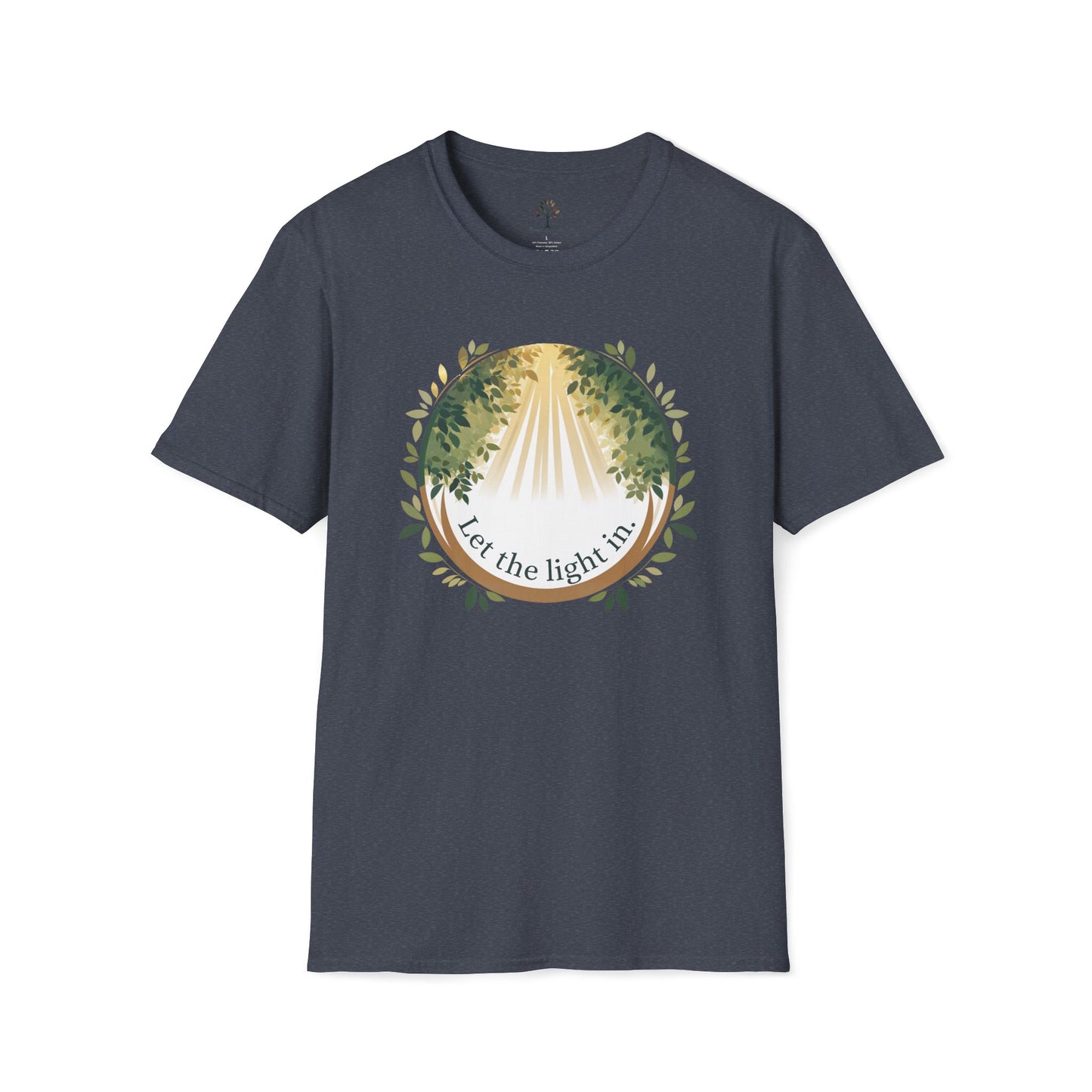Heather Navy | Let the Light in, front view