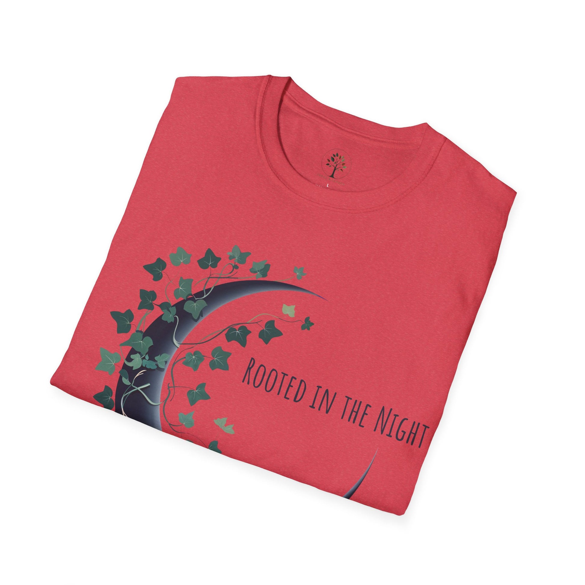 Heather Red | Rooted in the Night, folded view