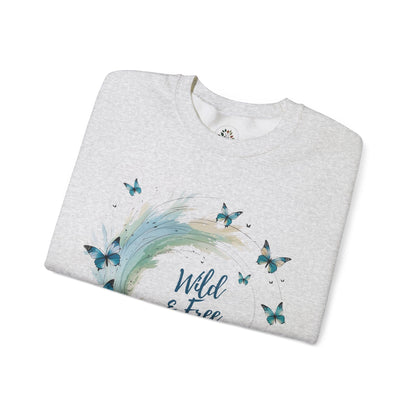 Ash | Wild & Free Sweatshirt, folded view