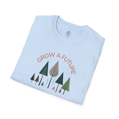 Light Blue | Grow a Future, Plant a Tree!, folded view