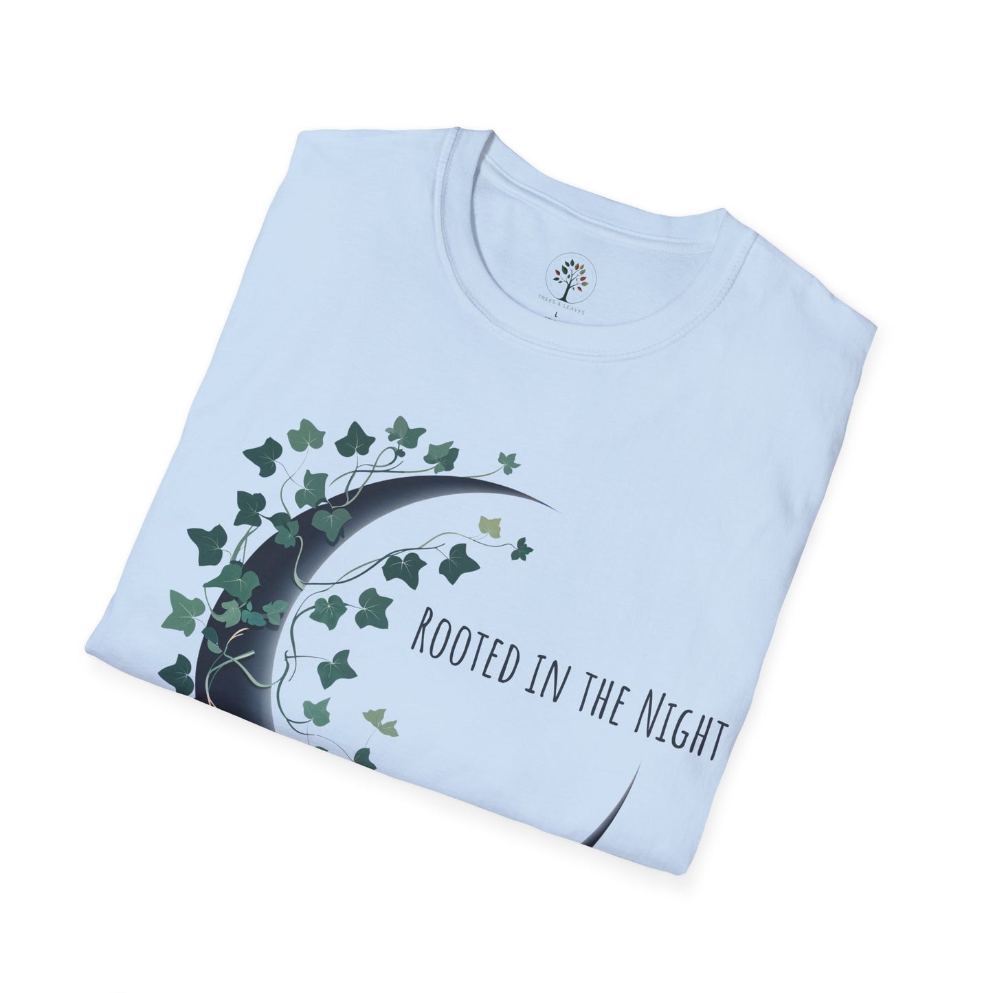 Light Blue | Rooted in the Night, folded view