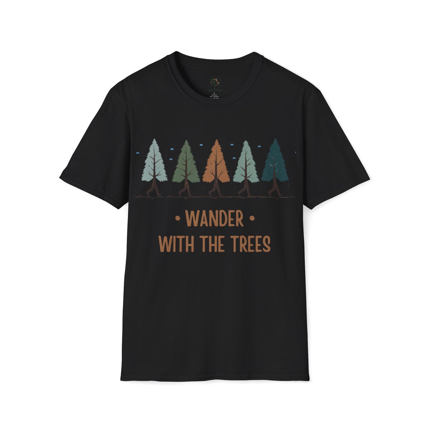 Black | Wander with the Trees, front view