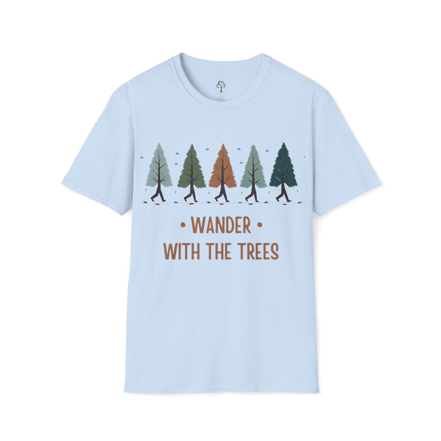 Light Blue | Wander with the Trees, front view