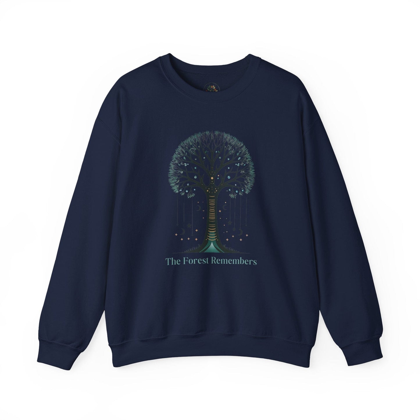 Navy | The Forest Remembers Sweatshirt, front view
