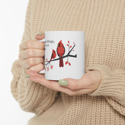 Raising Wings, One day at a time. Mug