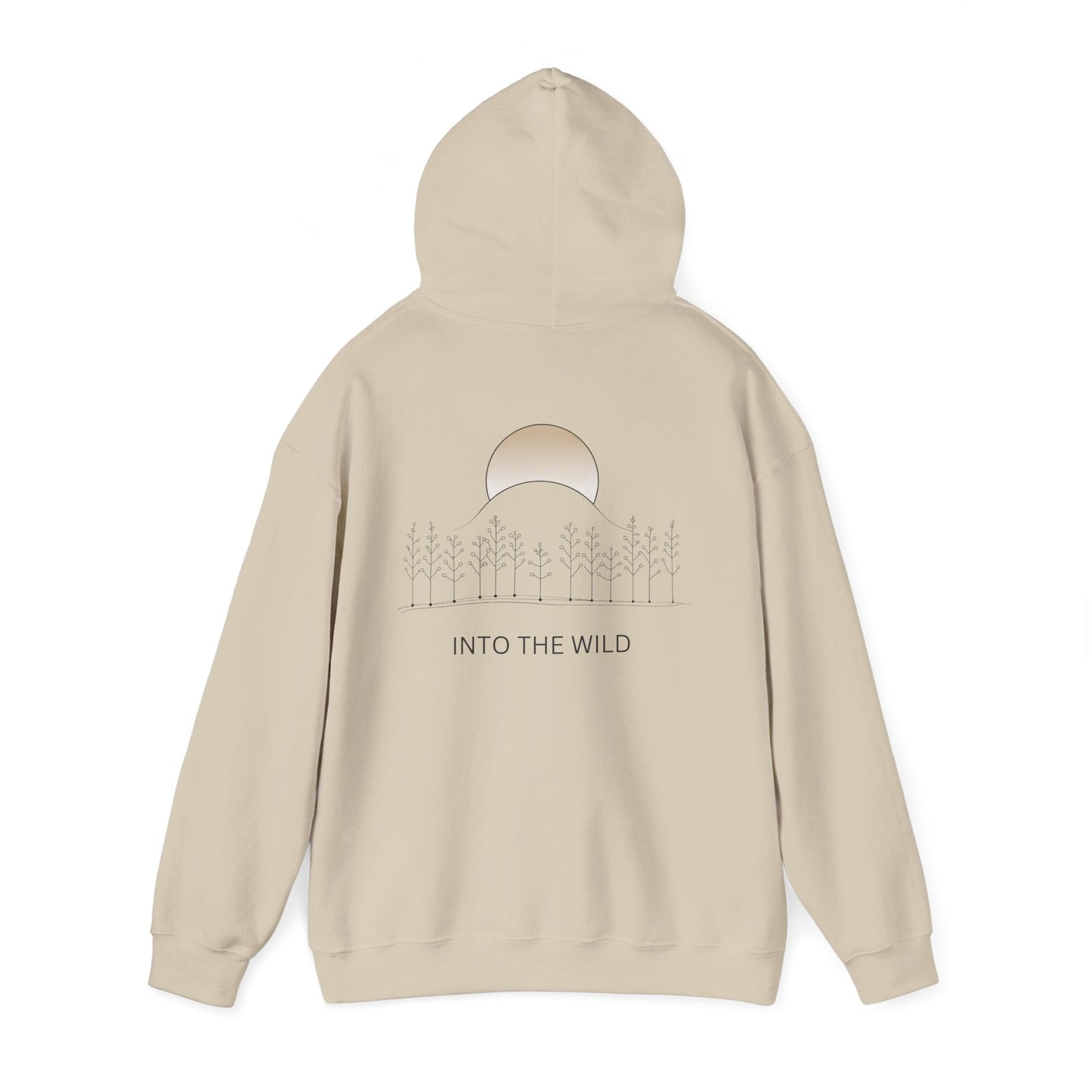 Sand | Into The Wild Hoodie, back view 2