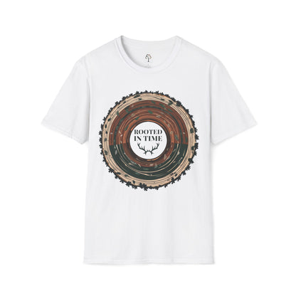 White | Rooted in Time, front view