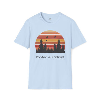 Light Blue | Rooted & Radiant, front view