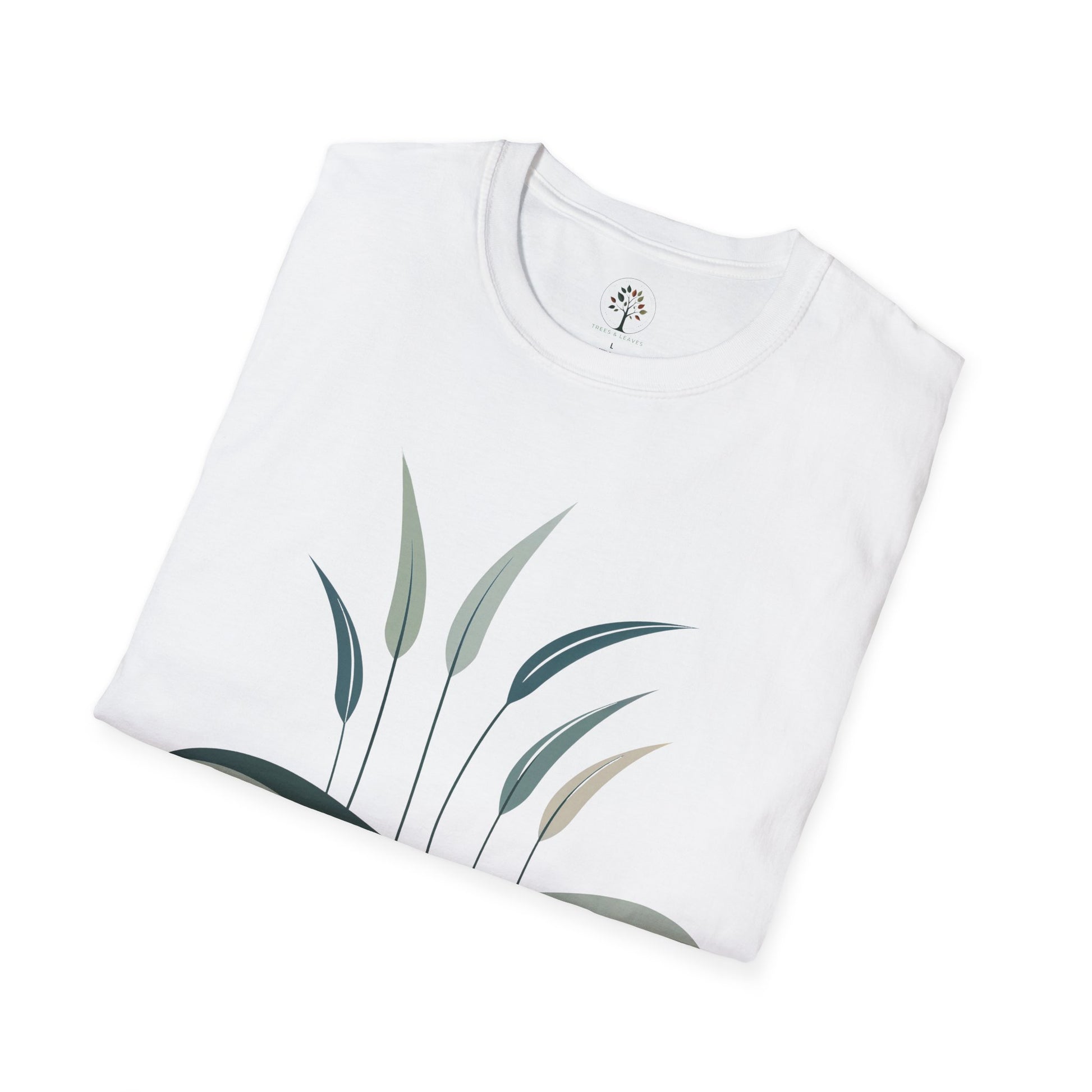 White | Flow with the Breeze, folded view