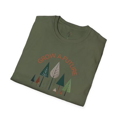 Military Green | Grow a Future, Plant a Tree!, folded view