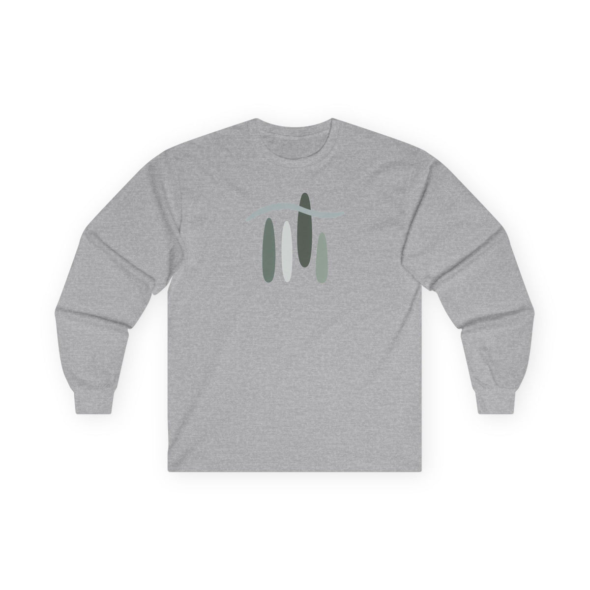 Sport Grey | Forest Breath Long Sleeve Tee, front view