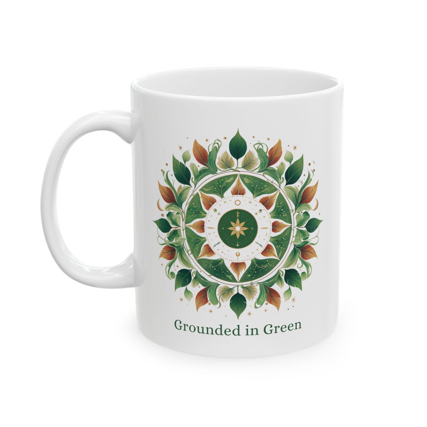 Grounded in Green Mug