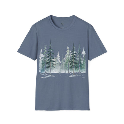 Heather Indigo | Snowfall Forest, front view