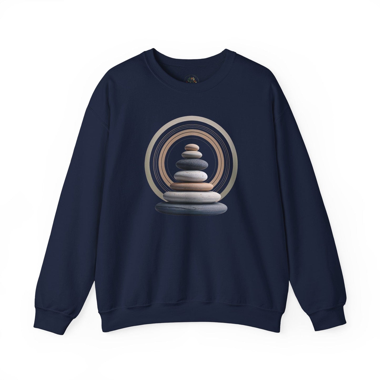 Navy | Echoes of Calm Sweatshirt, front view