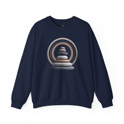 Navy | Echoes of Calm Sweatshirt, front view