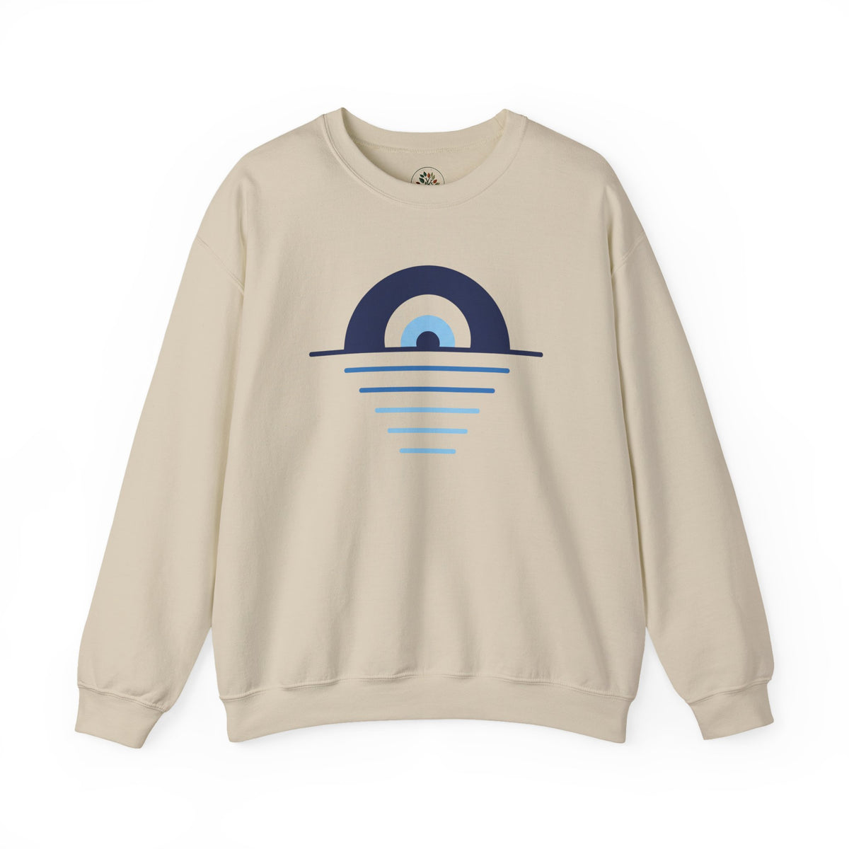 Sand | Evil Eye Sweatshirt, front view