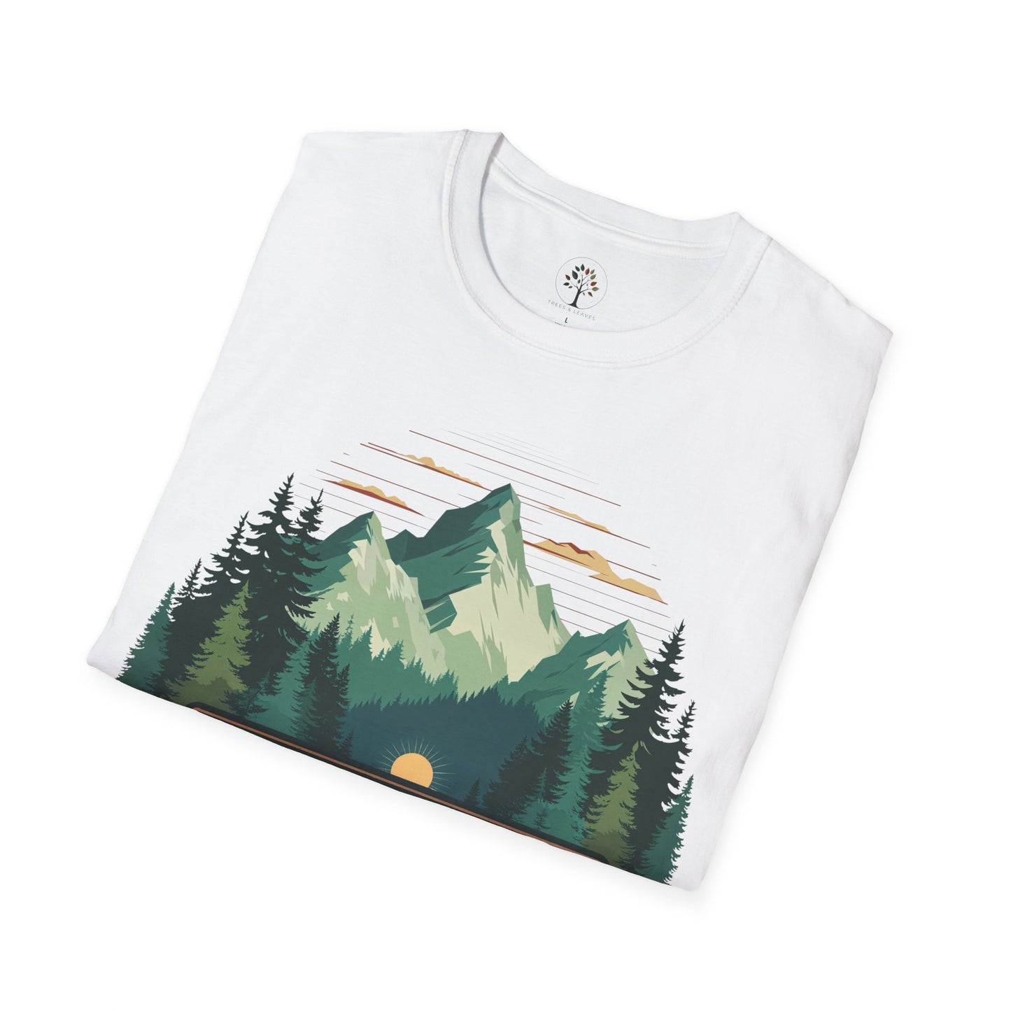 White | My Father, My Forest, folded view