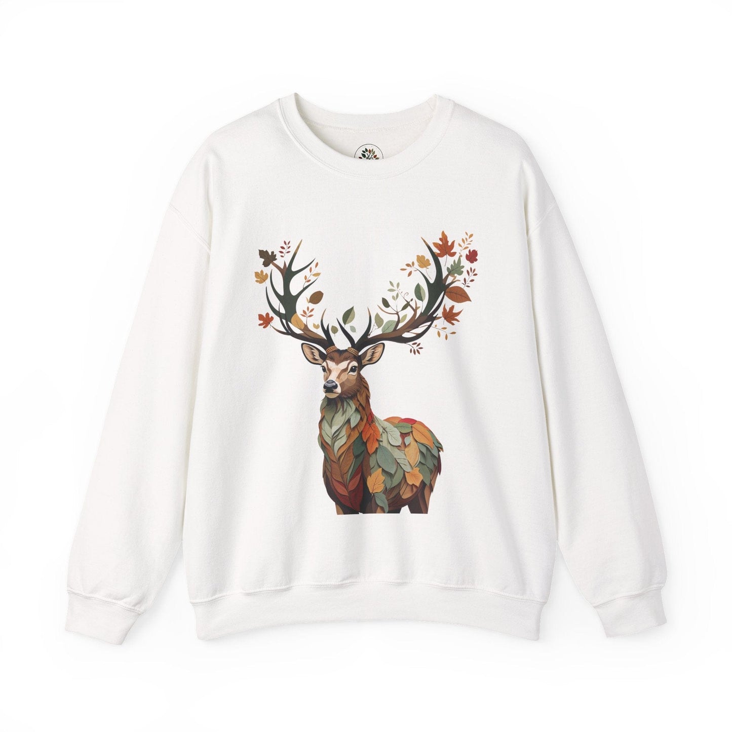 White | Nature`s Guardian Sweatshirt, front view