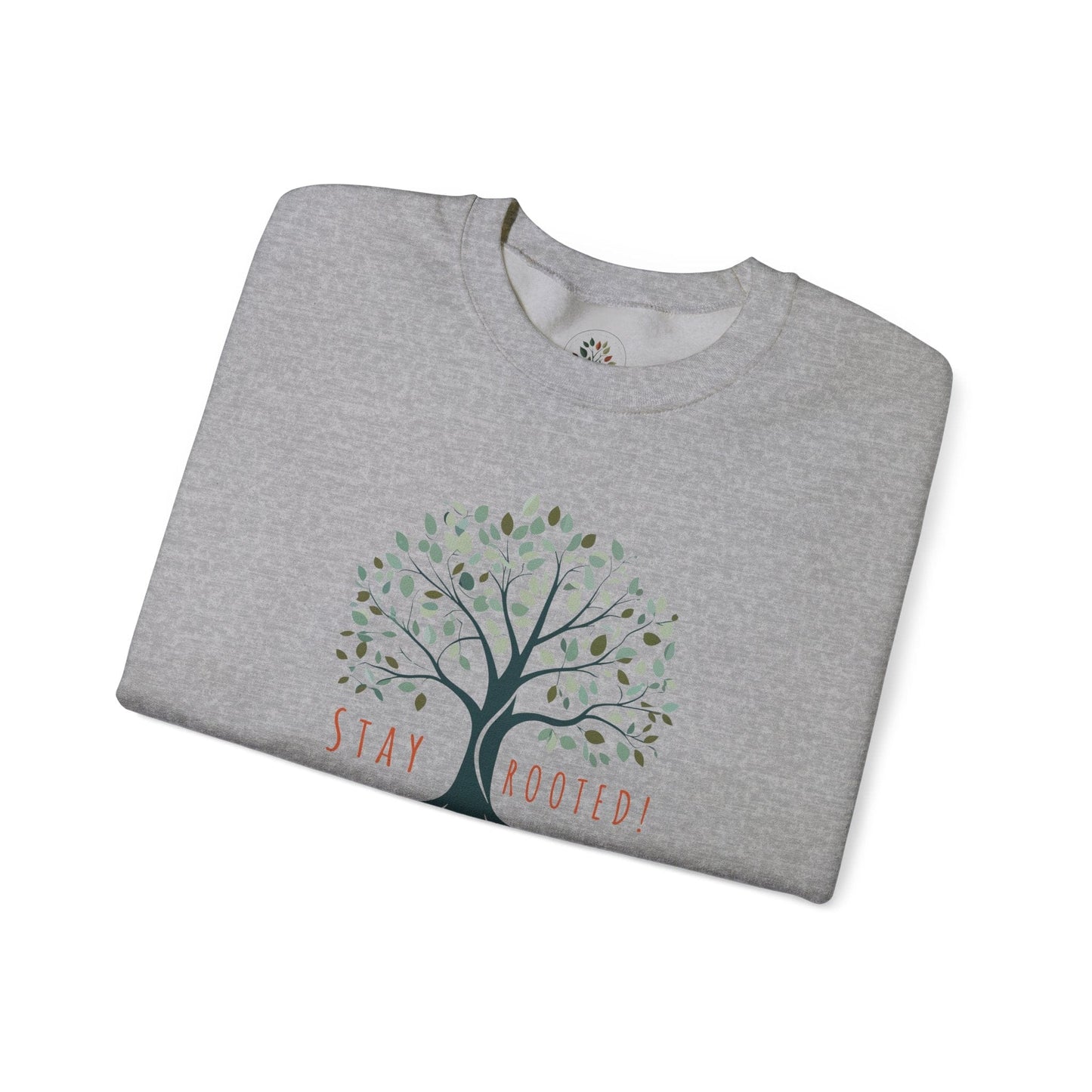 Sport Grey | Stay Rooted! Sweatshirt, folded view