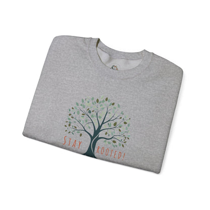 Sport Grey | Stay Rooted! Sweatshirt, folded view