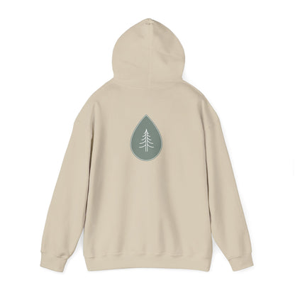 Sand | Calm Drop Hoodie, back view 2