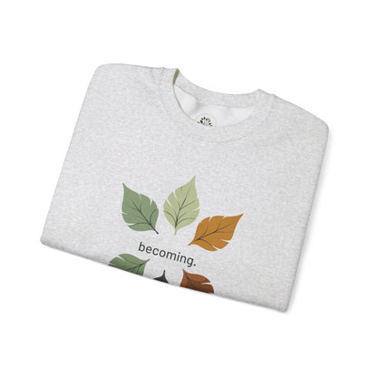 Ash | Becoming Sweatshirt, folded view