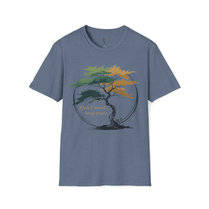 Heather Indigo | Quiet words, deep roots., front view