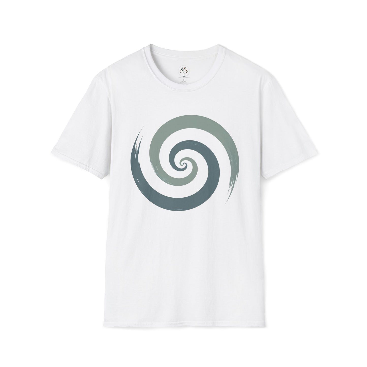 White | Spiral, front view