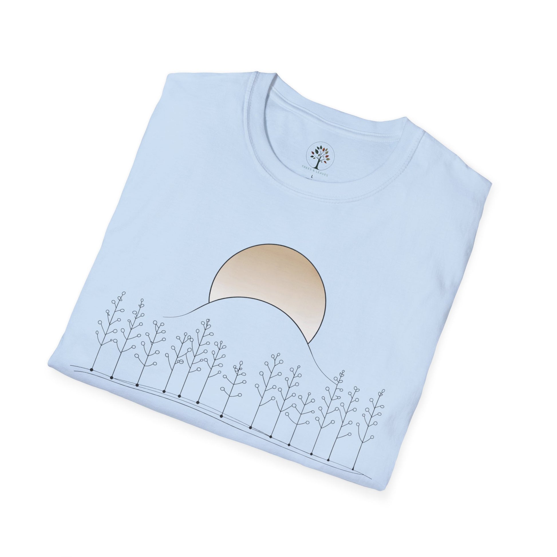 Light Blue | Into the Wild, folded view