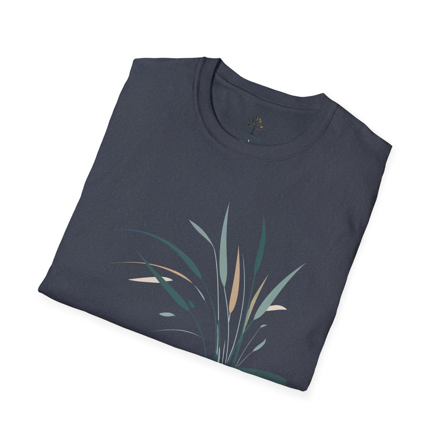 Heather Navy | Whispers in the Breeze, folded view