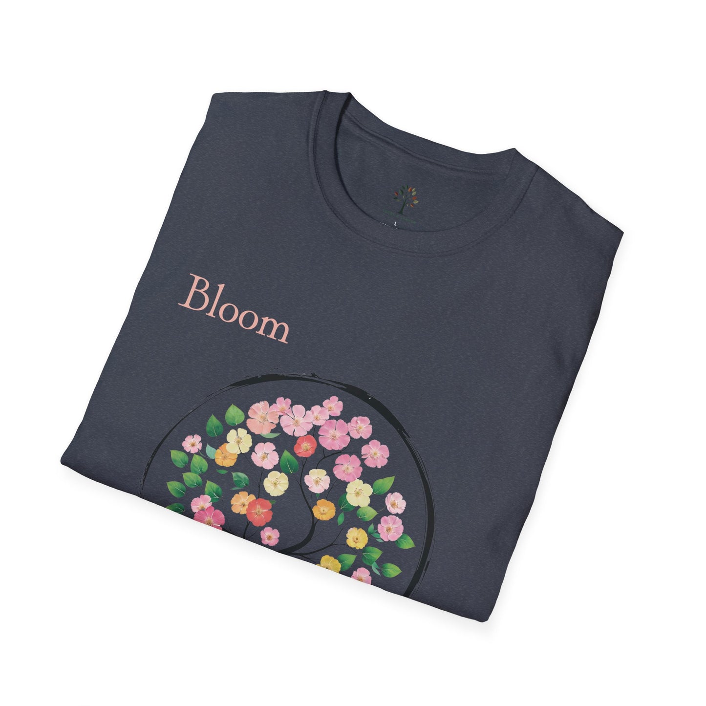 Heather Navy | Bloom, folded view