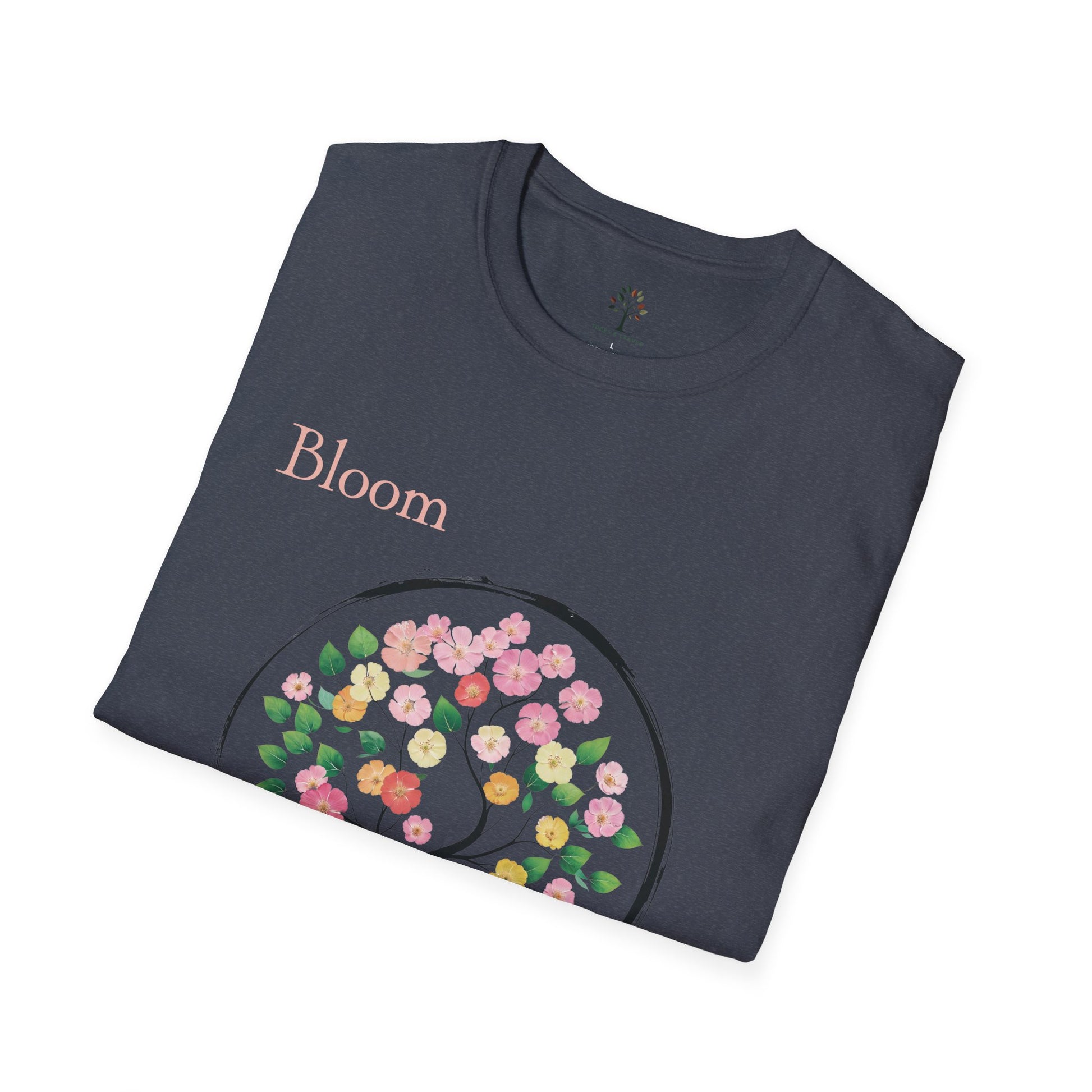 Heather Navy | Bloom, folded view