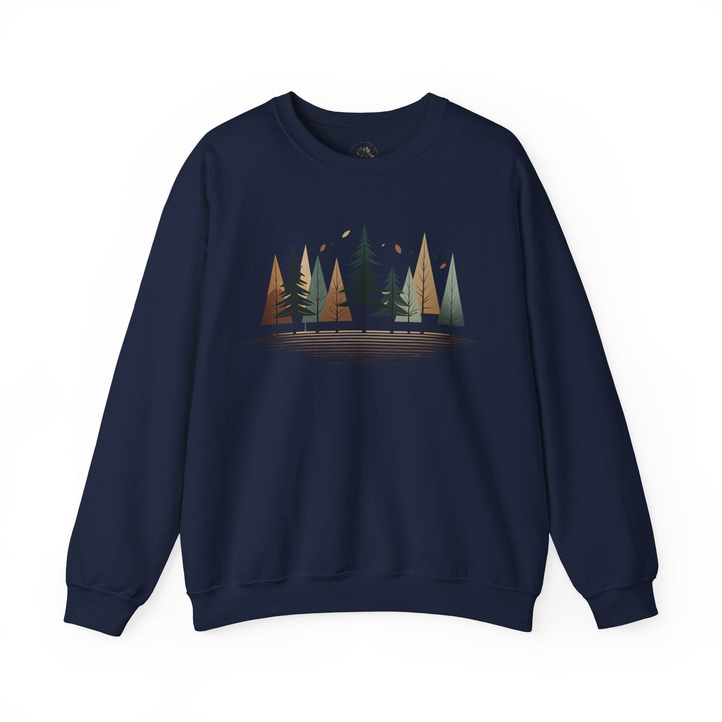 Navy | Forest Rhythm Sweatshirt, front view