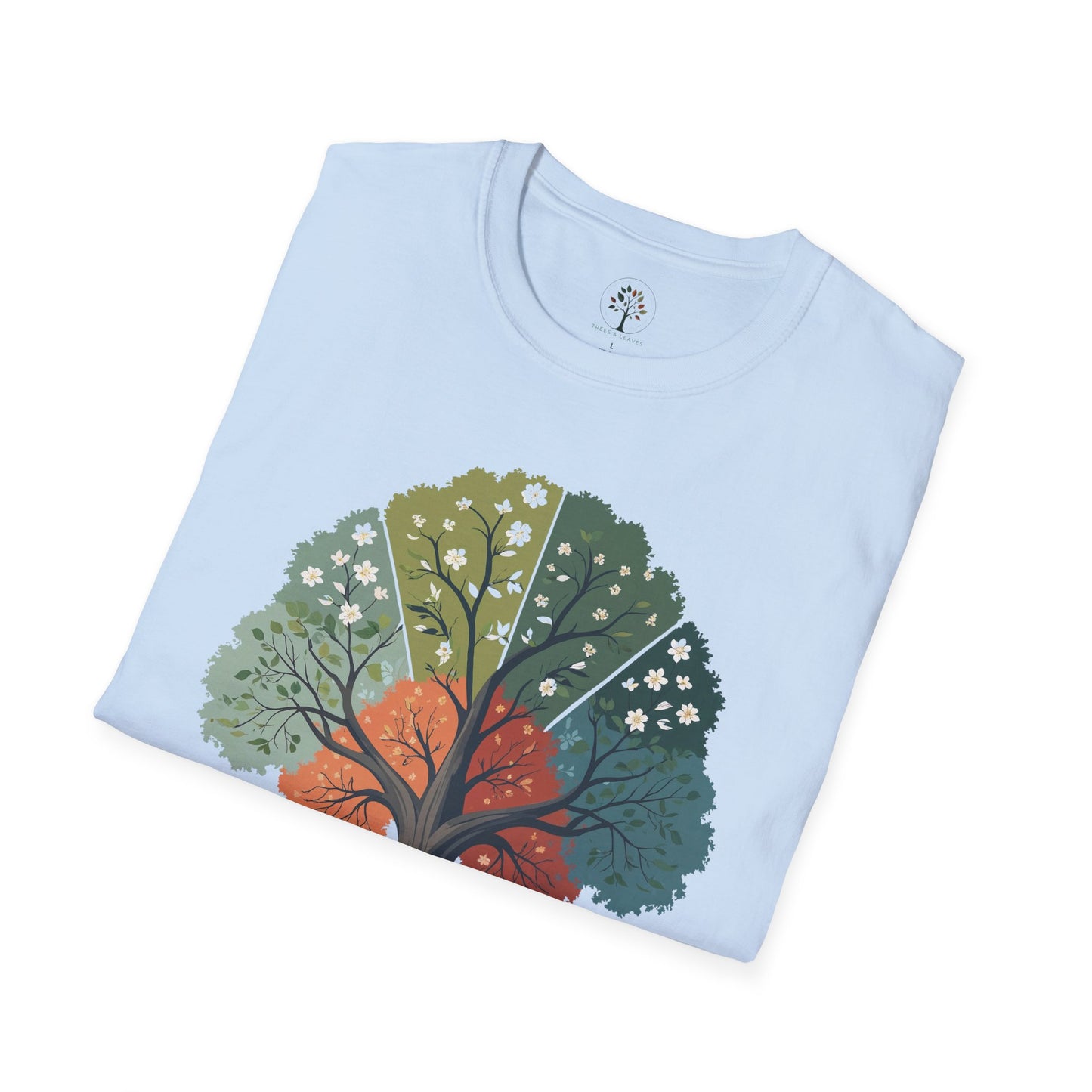Light Blue | Circle of Seasons, folded view