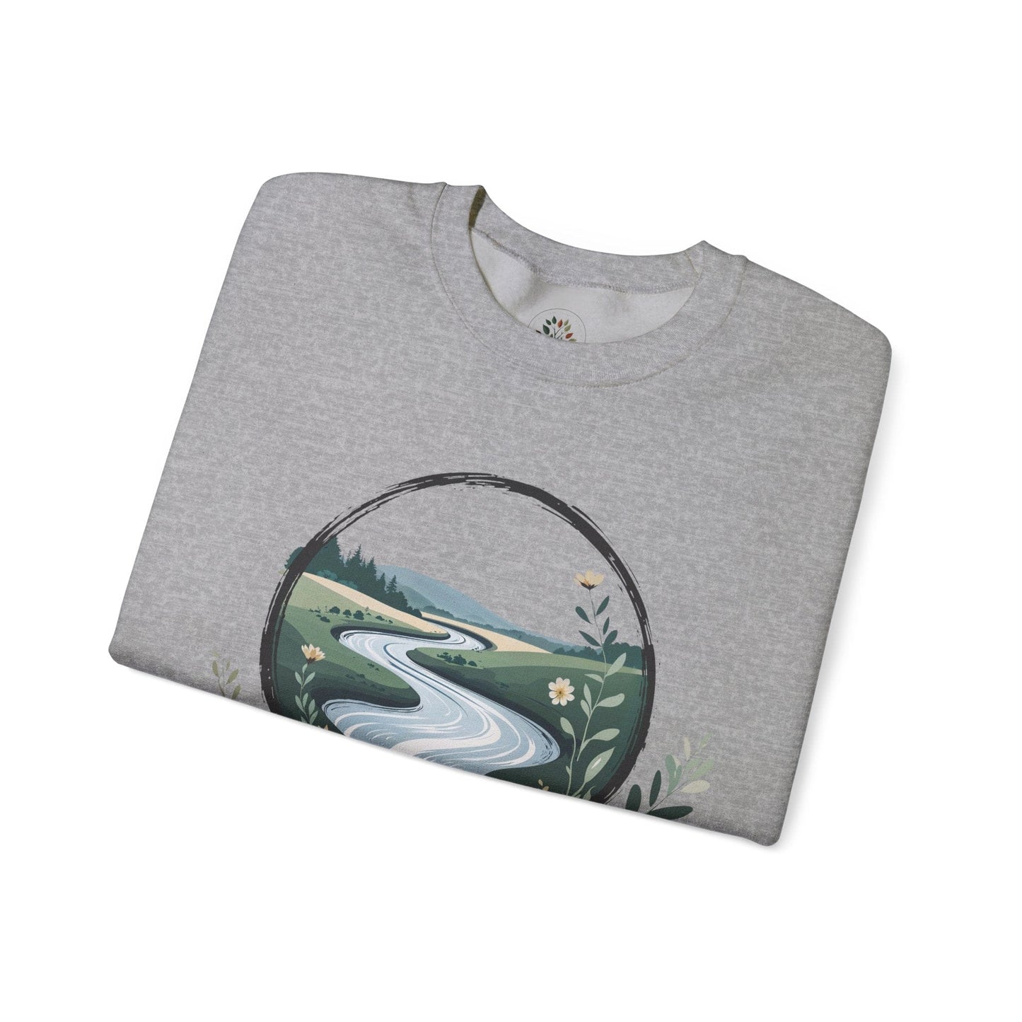 Sport Grey | River of Grace Sweatshirt, folded view