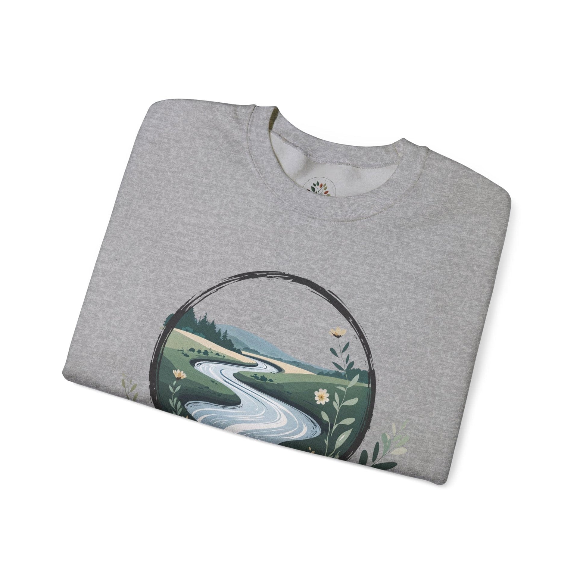 Sport Grey | River of Grace Sweatshirt, folded view