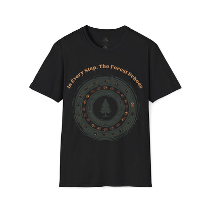 Black | In Every Step, the Forest Echoes, front view