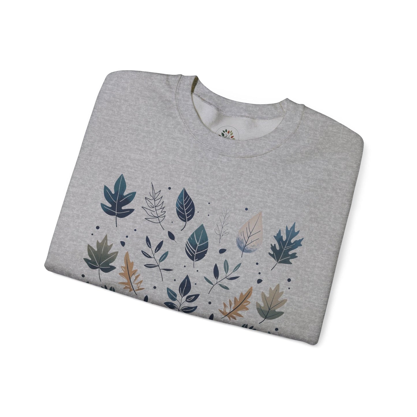 Sport Grey | Botanical Harmony Sweatshirt, folded view