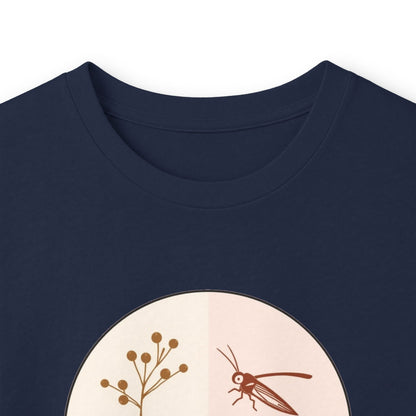 Navy | Timeless Long Sleeve Tee, folded view