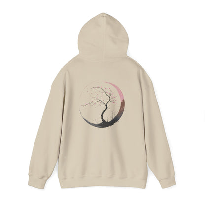Sand | Sakura Silence Hoodie, back view 2