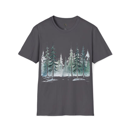 Charcoal | Snowfall Forest, front view