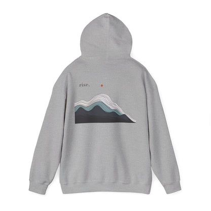 Sport Grey | Rise Hoodie, back view 2