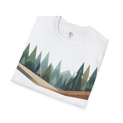 White | Breathe in the Forest, folded view