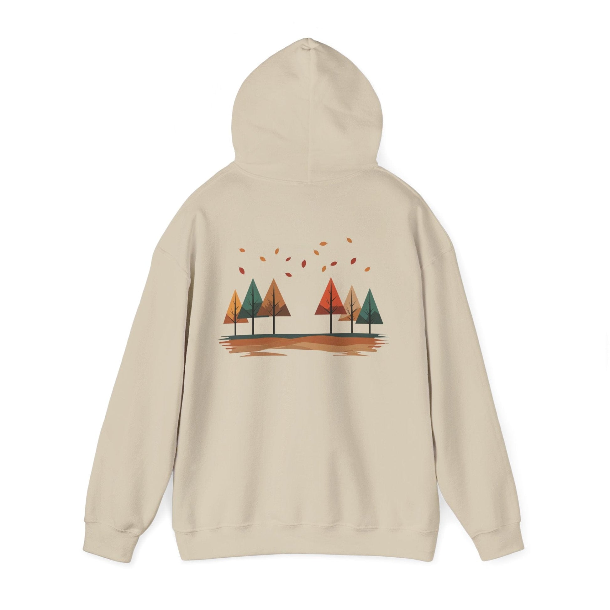 Sand | Horizon Fall Hoodie, back view 2