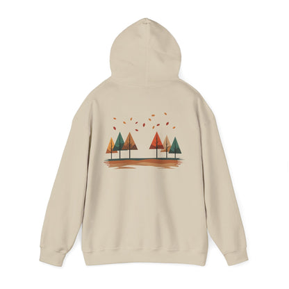 Sand | Horizon Fall Hoodie, back view 2