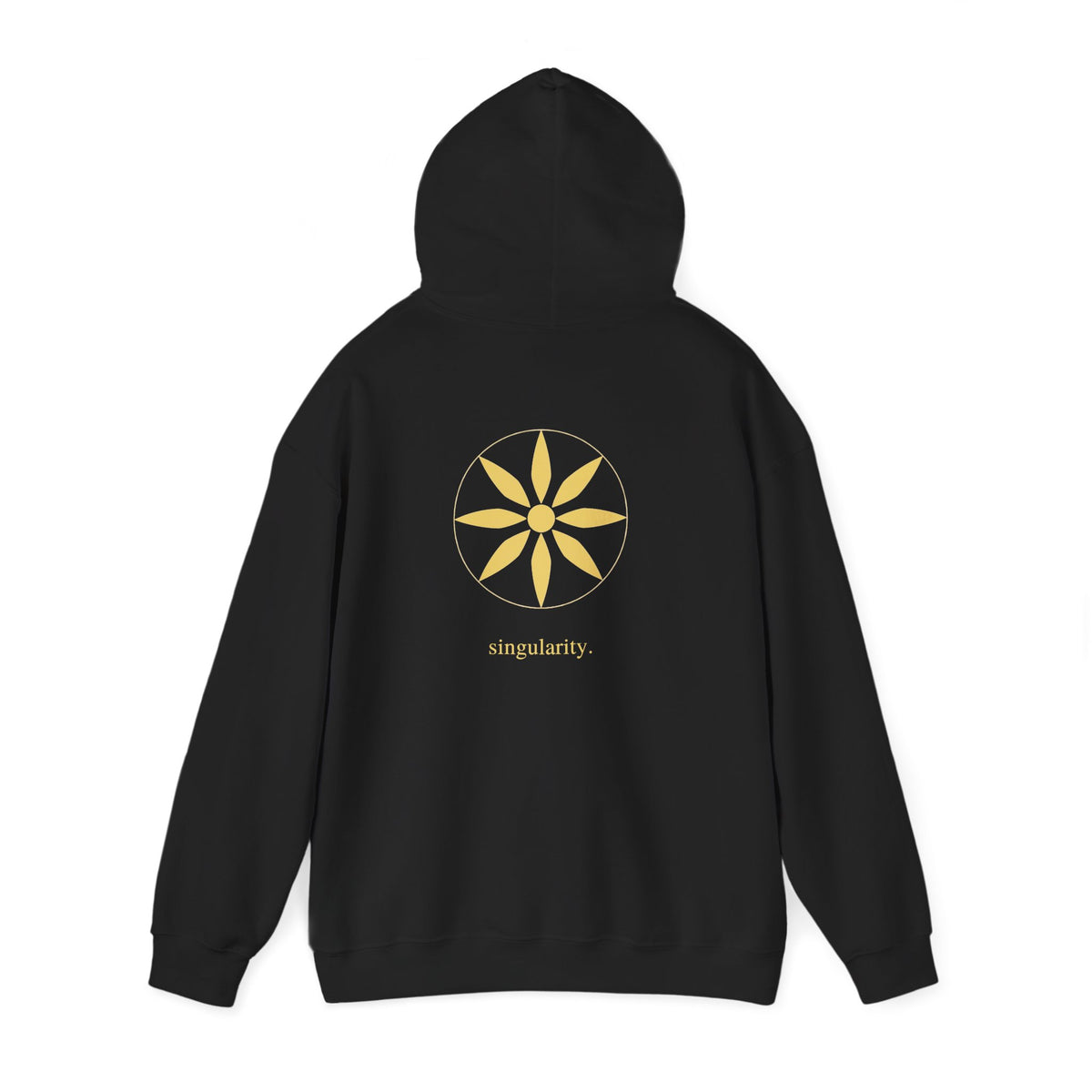 Black | Singularity Hoodie, back view 2